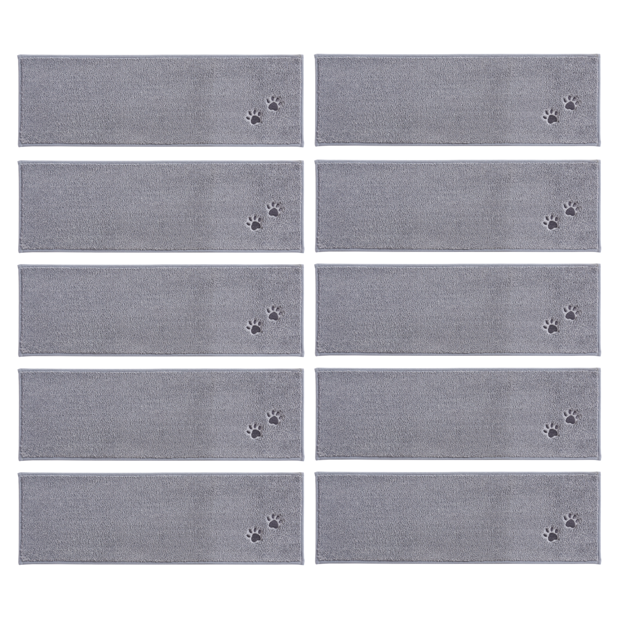 Dog Paw Carpet Stair Treads