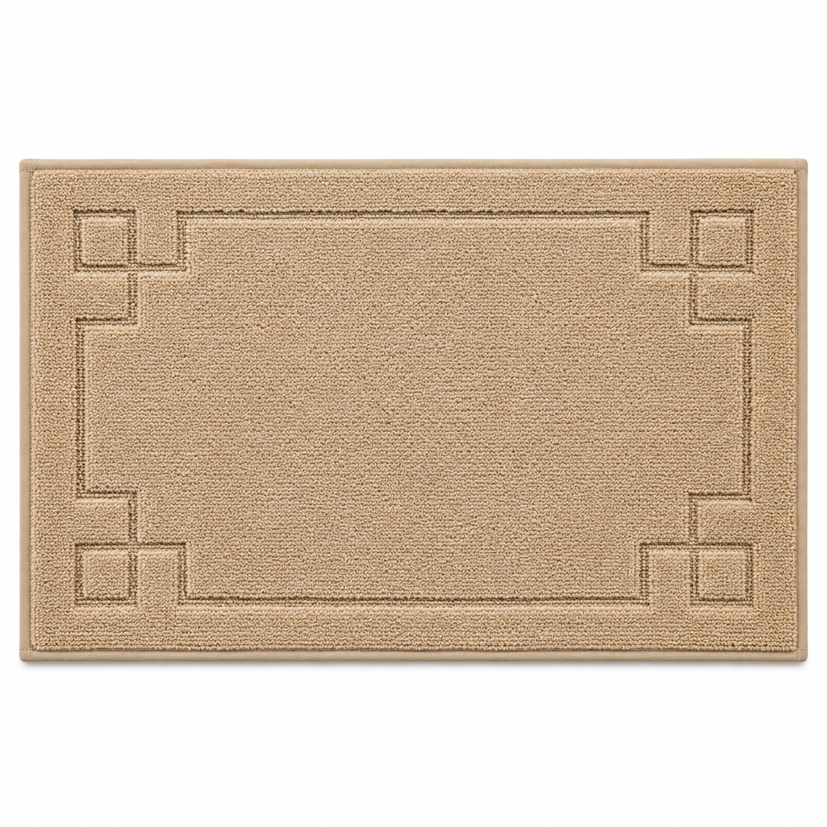 Pet-Friendly Indoor Door Mat, Absorbent Non-Slip Entry Rug with Paw Print Design for Dogs, Front Door, Patio, and Hallway