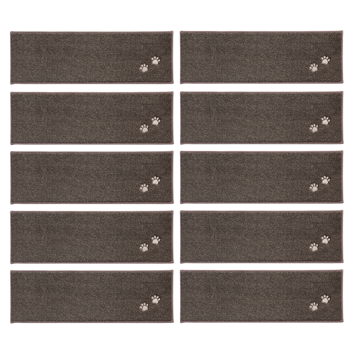 Dog Paw Carpet Stair Treads